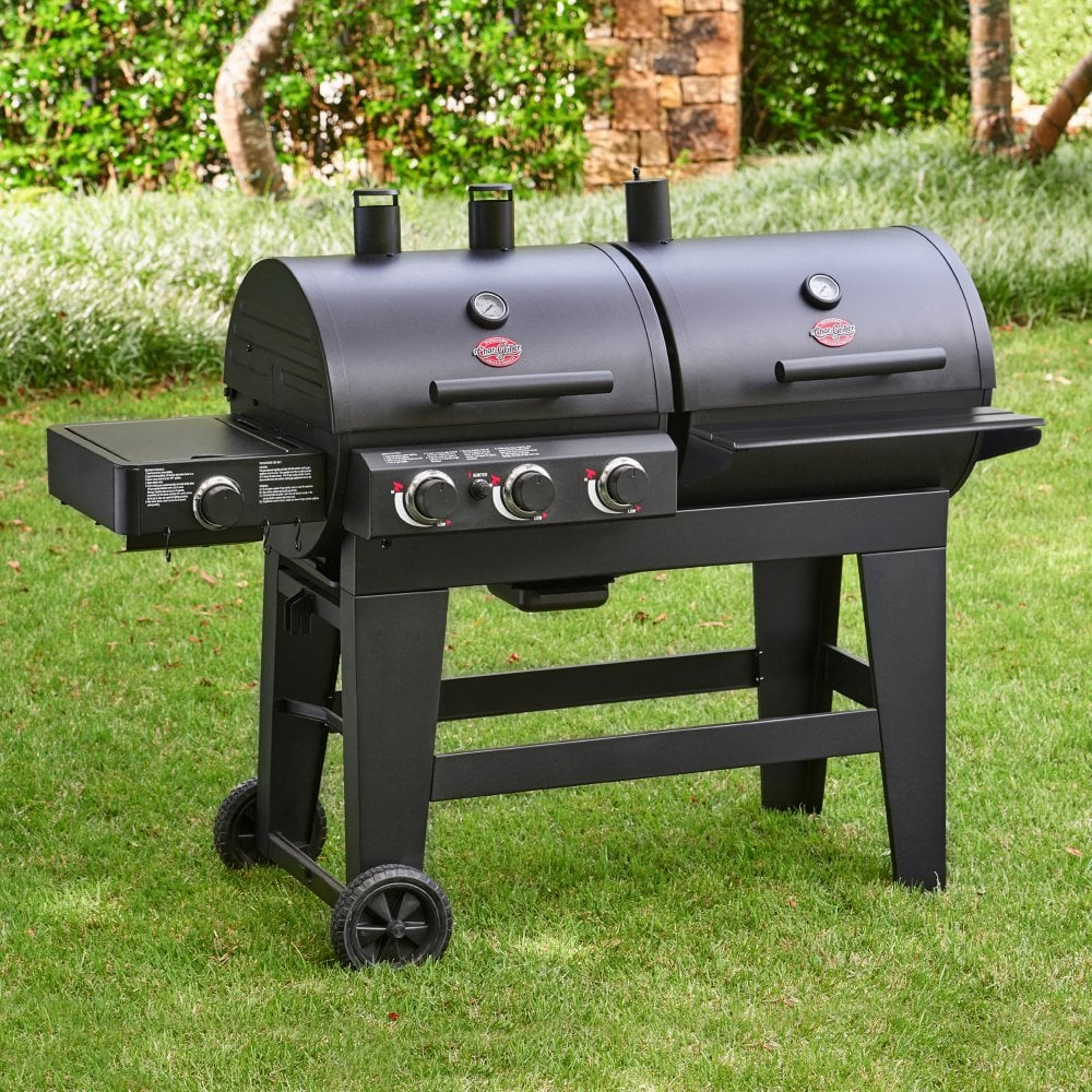 Char-Griller Double Play Gas & Charcoal Grill