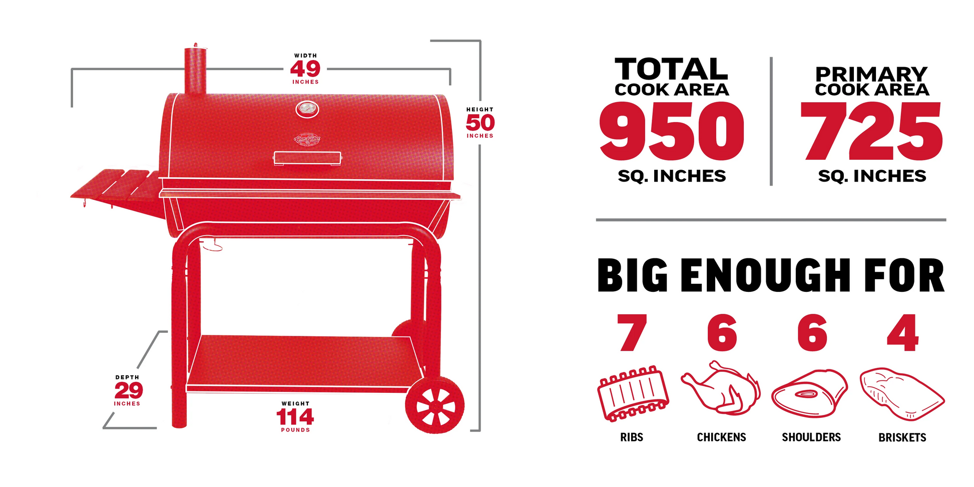 Char sales griller outlaw